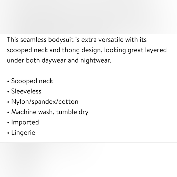 Halogen Seamless Thong Bodysuit - Picture 5 of 5